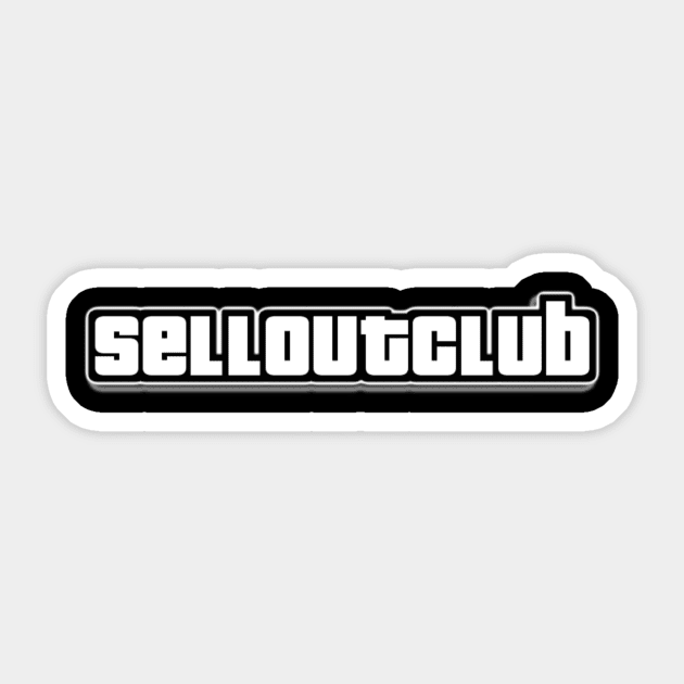 Grand Theft Sellout Sticker by TheSelloutClub